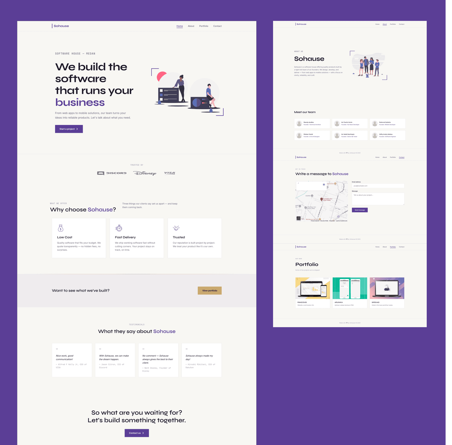Sohause — Creative Tech project preview